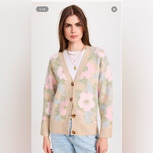 NWOT- ASTR the Label - Rosette Cardigan - XL